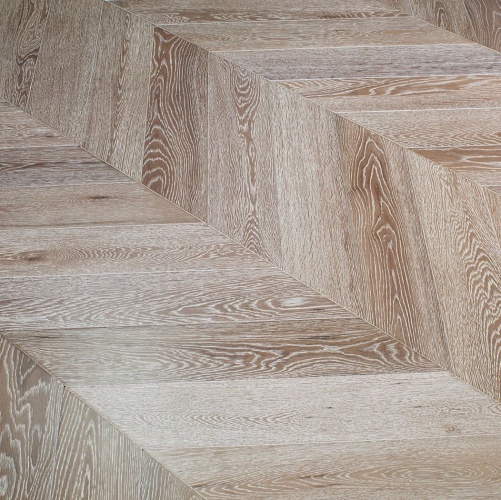 Паркет Ёлка Marco Ferutti Louvre Грей Дуб Любая на выбор с брашью (Текстурированная) 585х125 мм 2600700102 - Вид №2