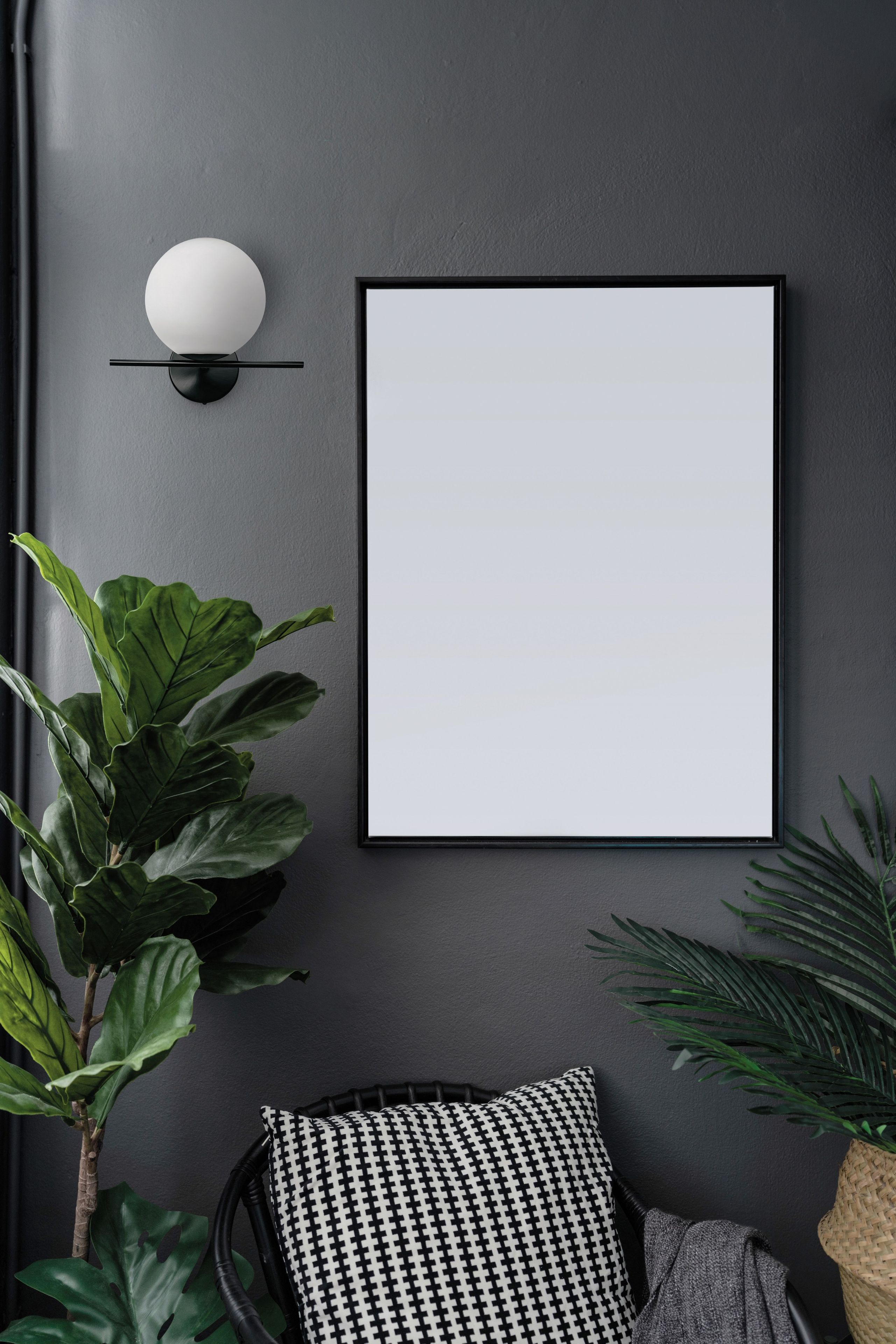 Опаловое стекло и металлическая аппликация Miloox Jugen ARCH-00096629 - Вид №4