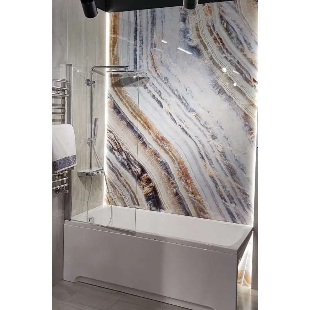 LAKO DECOR Самоклеящиеся ПВХ панели с текстурой мрамора Алтея 89379620 STLM-1378660 - Вид №8