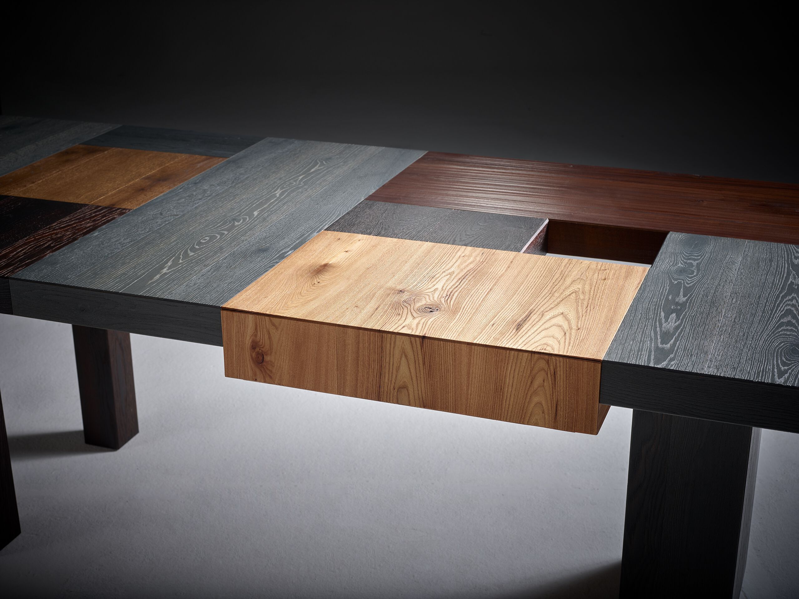 Деревянный прямоугольный стол с ящиком Disegno di Legno только ARCH-00133400 - Вид №5