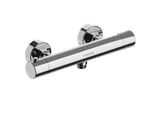 Внешний 2 отверстия термостатический смеситель для душа