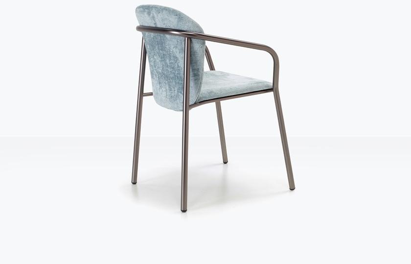 SCAB DESIGN Стальное мягкое кресло с подлокотниками Finn sun-id-1458956 - Вид №1