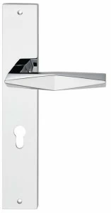 LINEA CALI' Ручка из хромированной латуни на пластине Prisma