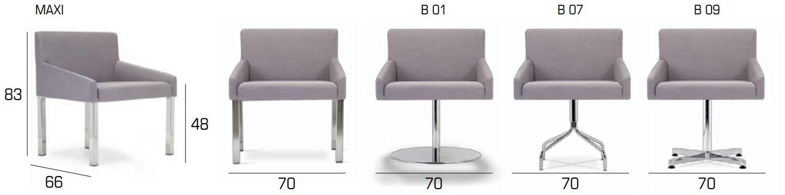 Domingo Salotti Кресло из ткани с подлокотниками Kelly sun-id-1399229 - Вид №4