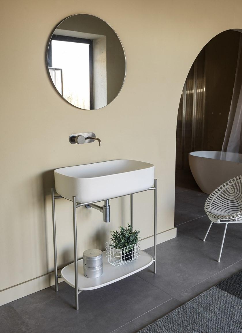 Scarabeo Ceramiche Тумба под умывальник из металла Diva sun-id-1385152 - Вид №1