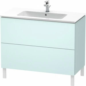 LC662700909 L-Cube Тумбочка напольная Светло-голубой матовый декор