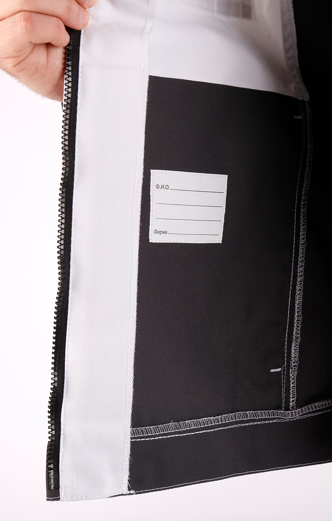 4974830 Костюм  NEW белый графит STATUS  Летняя спецодежда  размер 56-58/182-188  - Вид №13