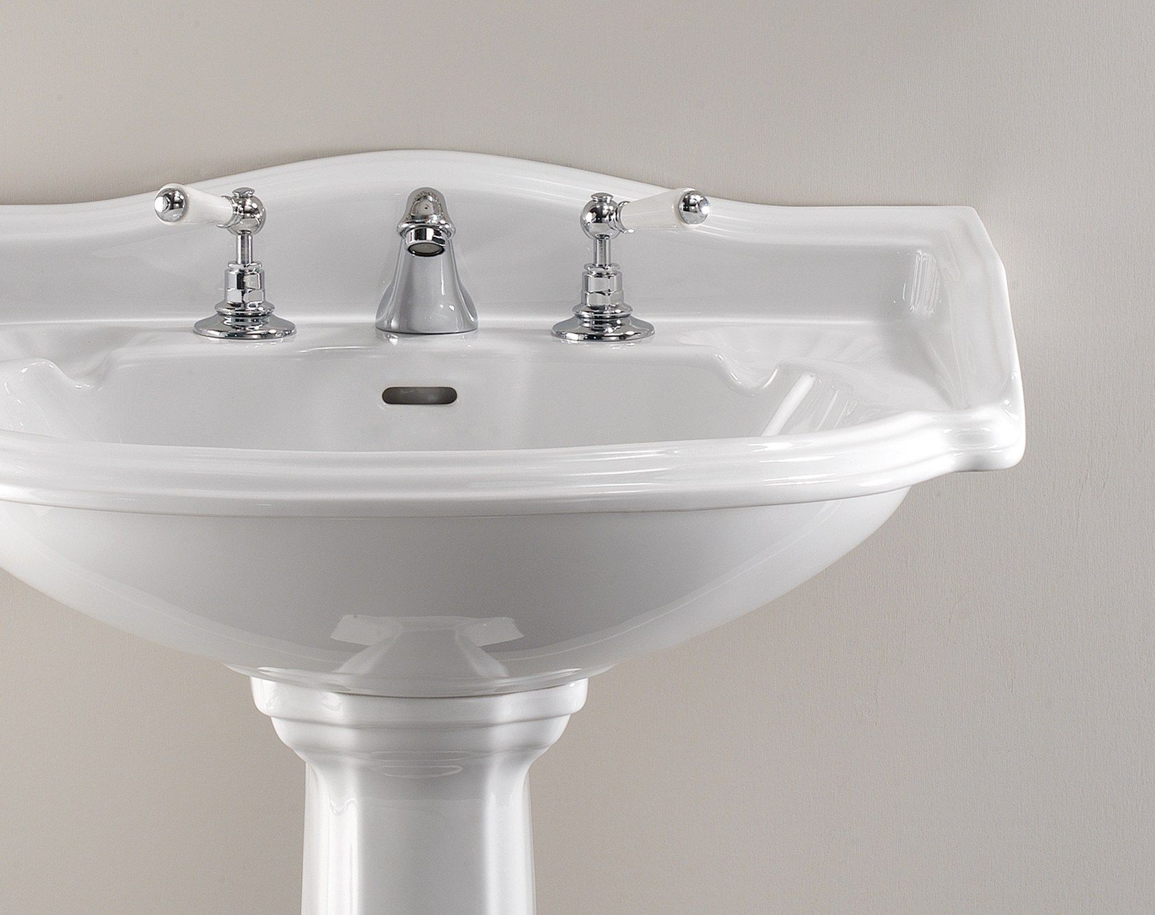 Раковина из керамических материалов на колонне Devon&Devon Оксфорд ARCH-00136740 - Вид №2