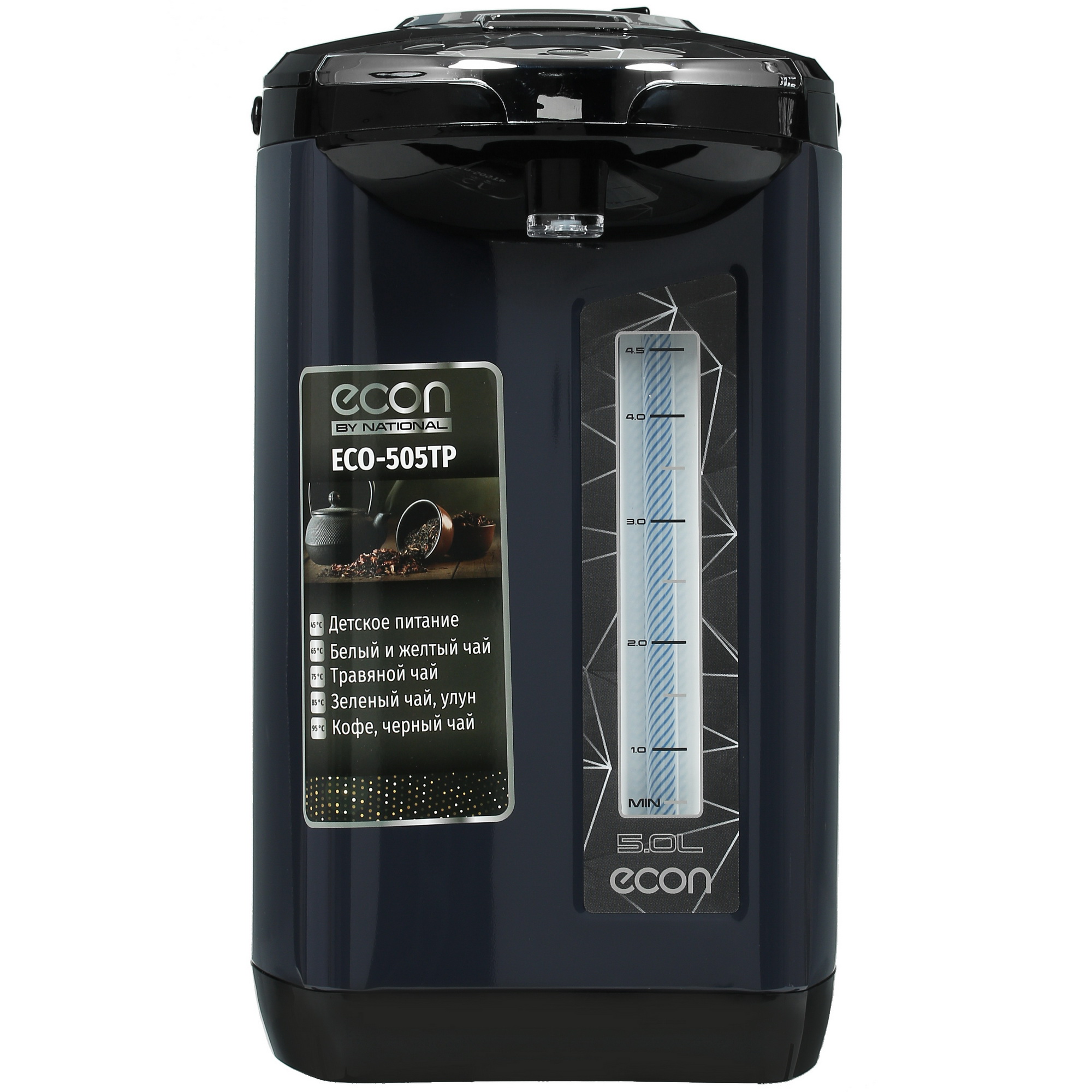 4814255 Термопот ECON ECO-505TP черный STDN-0113600 - Вид №1