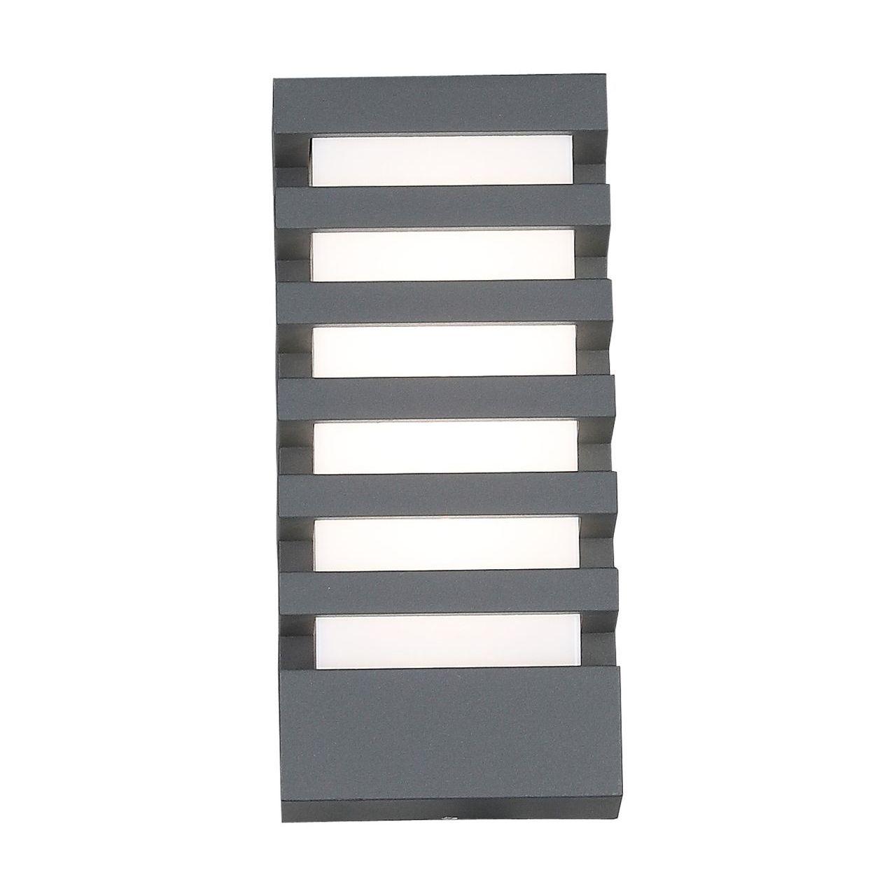 Уличный настенный светодиодный светильник ST Luce Vettore SL091.711.01 ST LUCE VETTORE 272520 Серый  - Вид №1