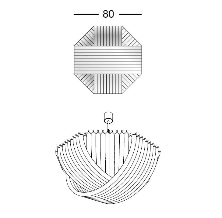 Кристалл подвесной светильник Longhi Loveluxe ARCH-00133096 - Вид №4