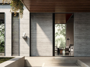 Раздвижные бронированные входные двери из керамогранита