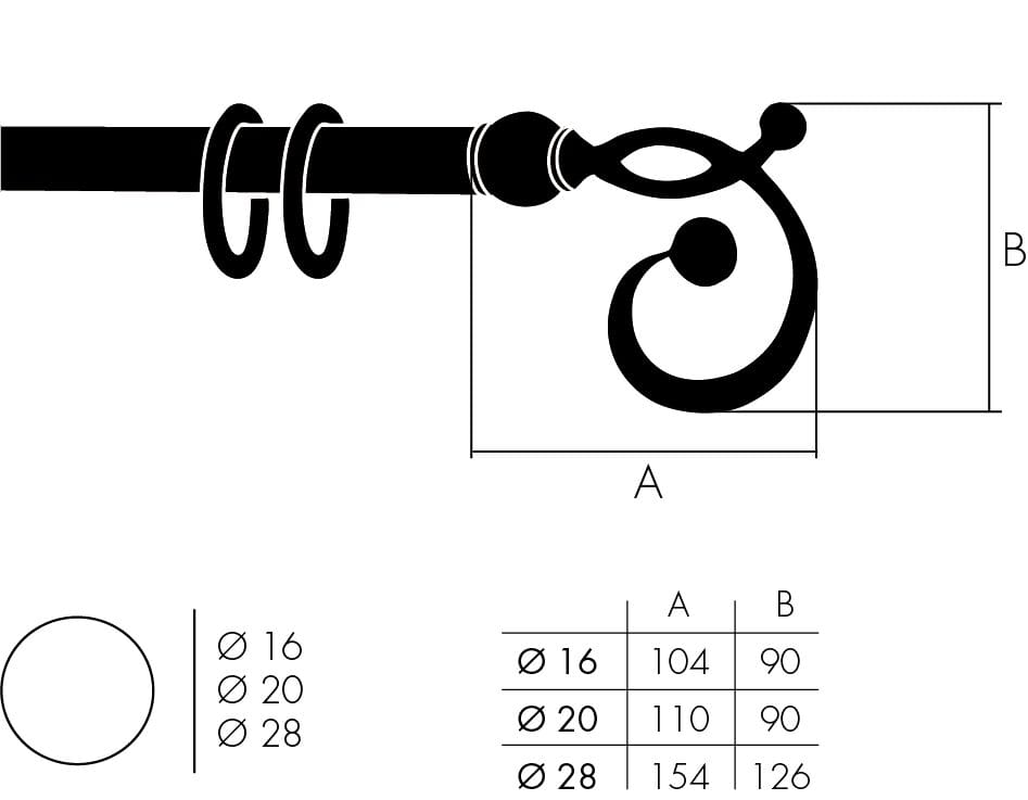 Железный карниз Frandoli Прованс ARCH-00058048 - Вид №2