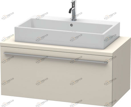 XL541409191 X-Large Тумбочка для консоли Серо-коричневый декор Duravit