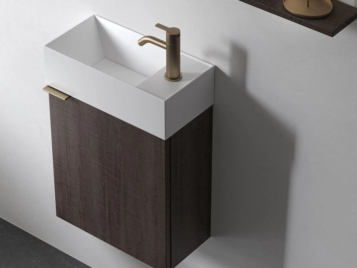 Деревянный подвесной умывальник с дверцами Inbani ARCH-00046077 - Вид №3