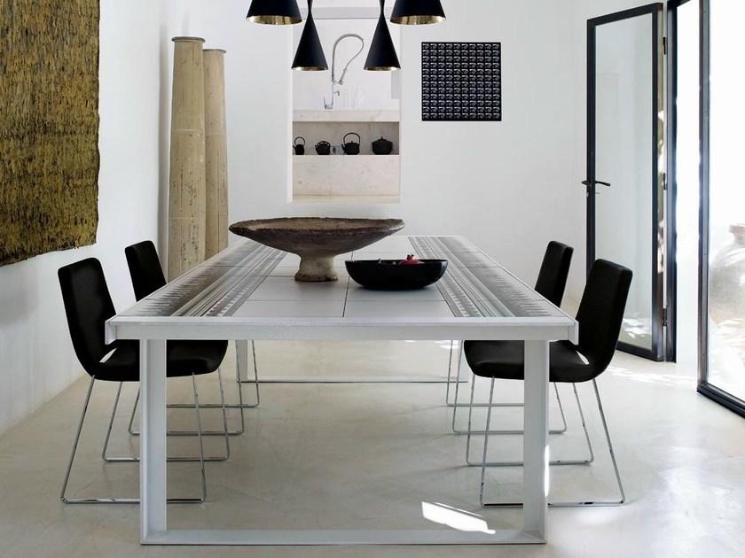 B&B Italia Outdoor Садовый стол со столешницей из керамогранита Canasta sun-id-1459490 - Вид №1