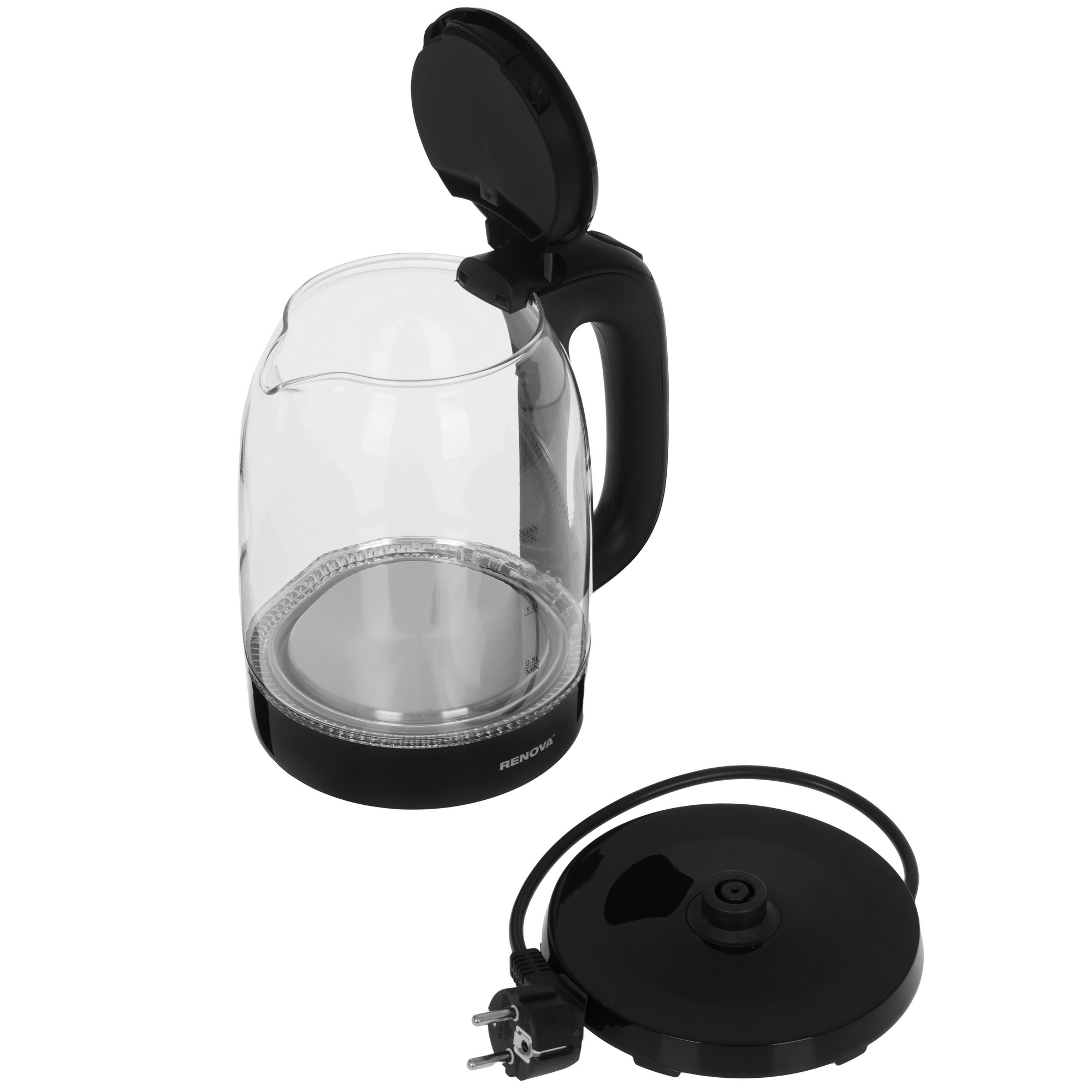 9207210 Электрочайник Renova KT17G-03B черный STDN-0087301 - Вид №4