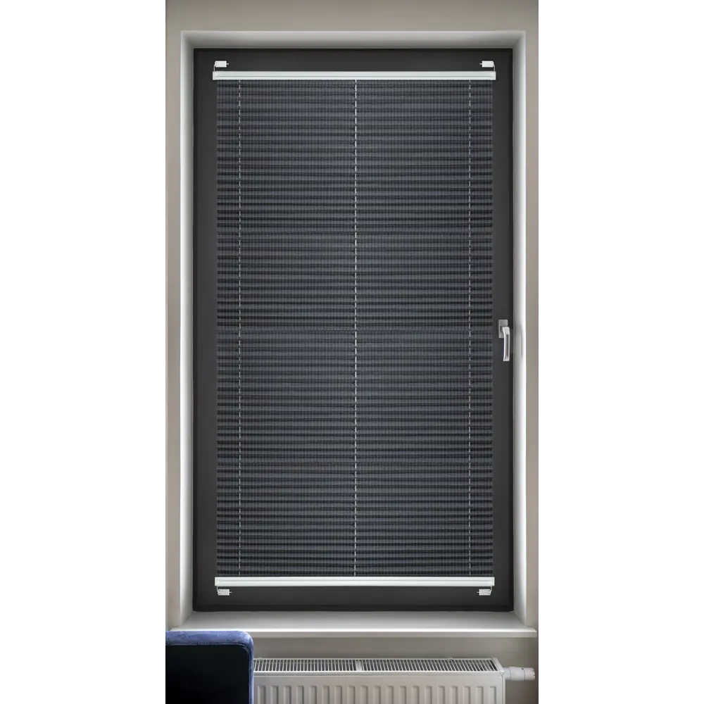 Штора плиссе 65x170 см жаккард графитовая 89411371 STLM-2107419 Santreyd  - Вид №9