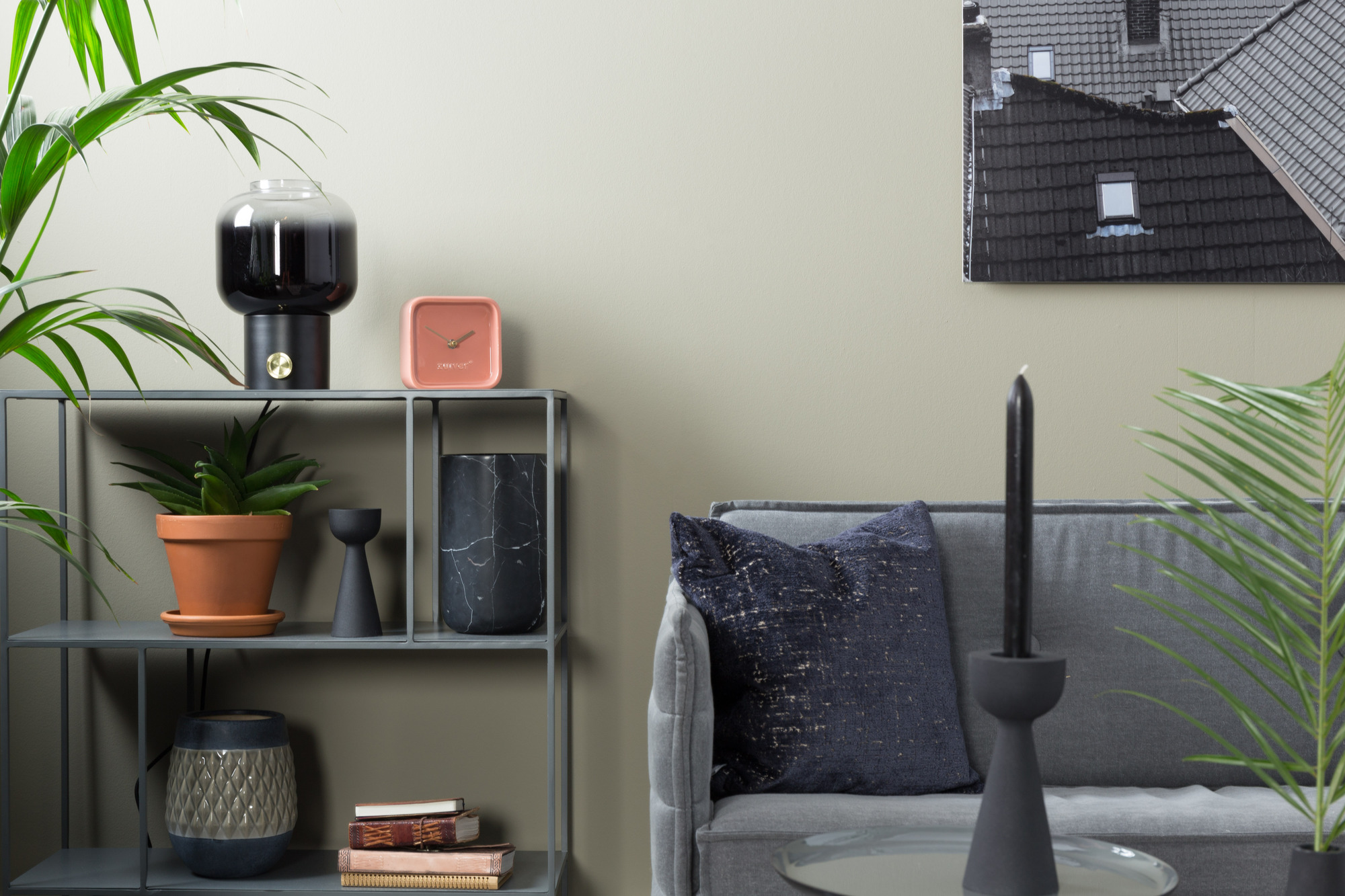 Часы Cute зеленые Zuiver 8500050 - Вид №4