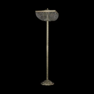 Торшер хрустальный на 4 лампы 138х35 см прозрачное золото Bohemia Ivele 19282T6/35IV-135 G BOHEMIA IVELE ЭЛИТНЫЕ 00-3889536 Золото;прозрачный
