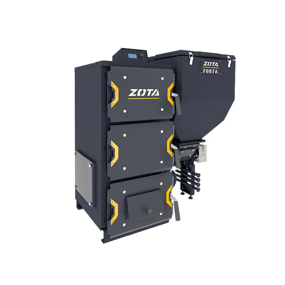 Котел твердотопливный Zota Forta 25 DM FR4931126025 25 кВт 89365717 STLM-2146970  - Вид №1