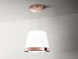 Elica Стеклянная островная вытяжка со встроенным освещением