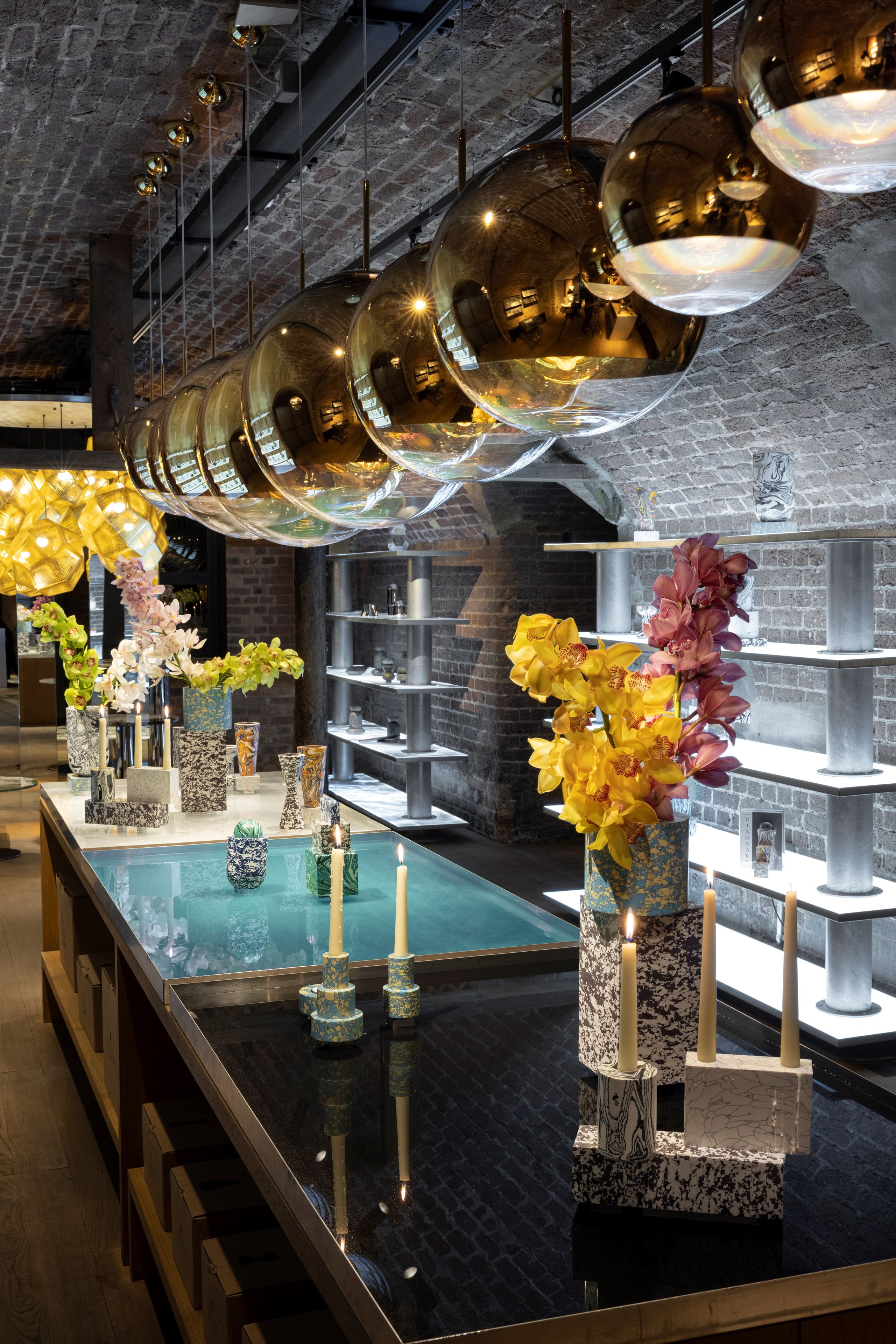 Поликарбонат светодиодный подвесной светильник Tom Dixon Mirror Ball ARCH-00088820 - Вид №10