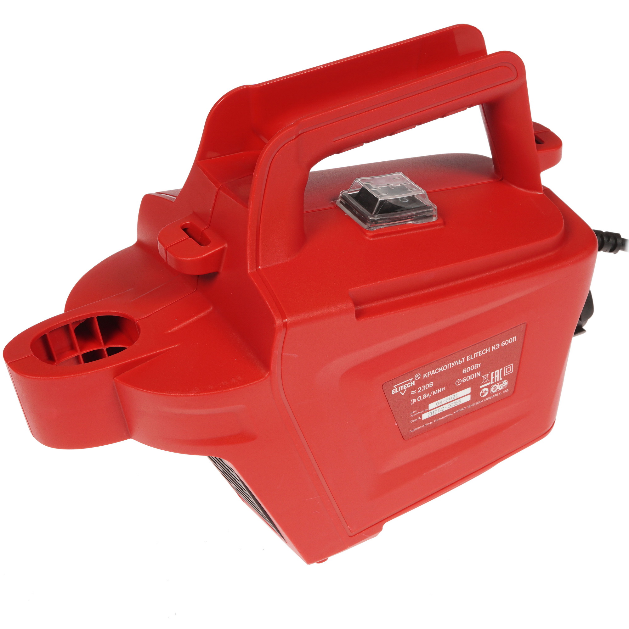 Краскопульт ELITECH КЭ 600П 8195563 STDN-0044541 - Вид №5