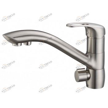 Zorg ZR 404 KF Satin Смеситель для кухни Zorg 200х240 