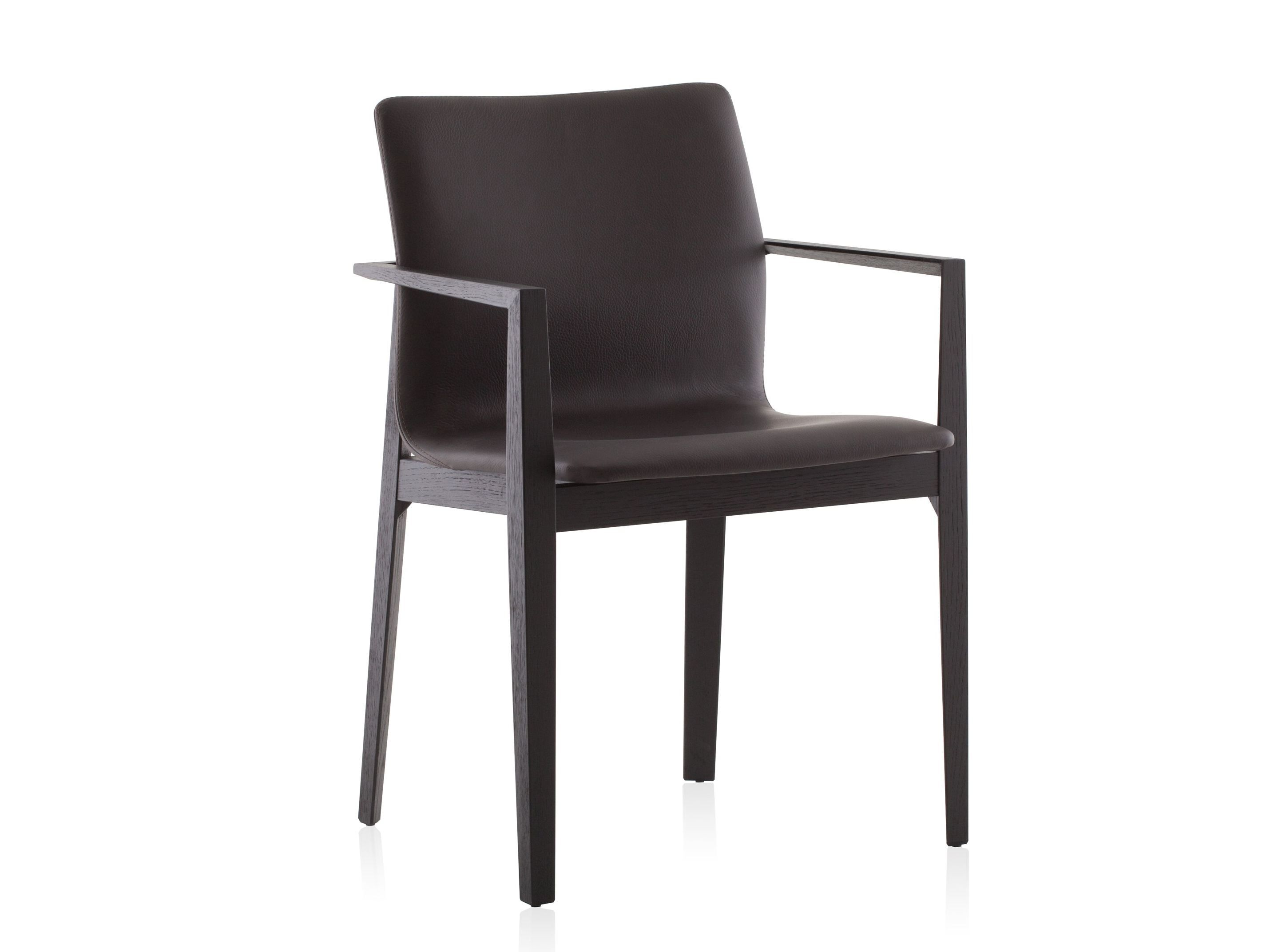 Кожаный стул с подлокотниками Porro GARDA ARCH-00072209