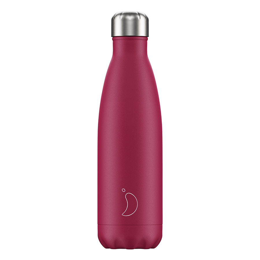 B500MAPNK Термос matte, 500 мл, розовый Chilly's Bottles 