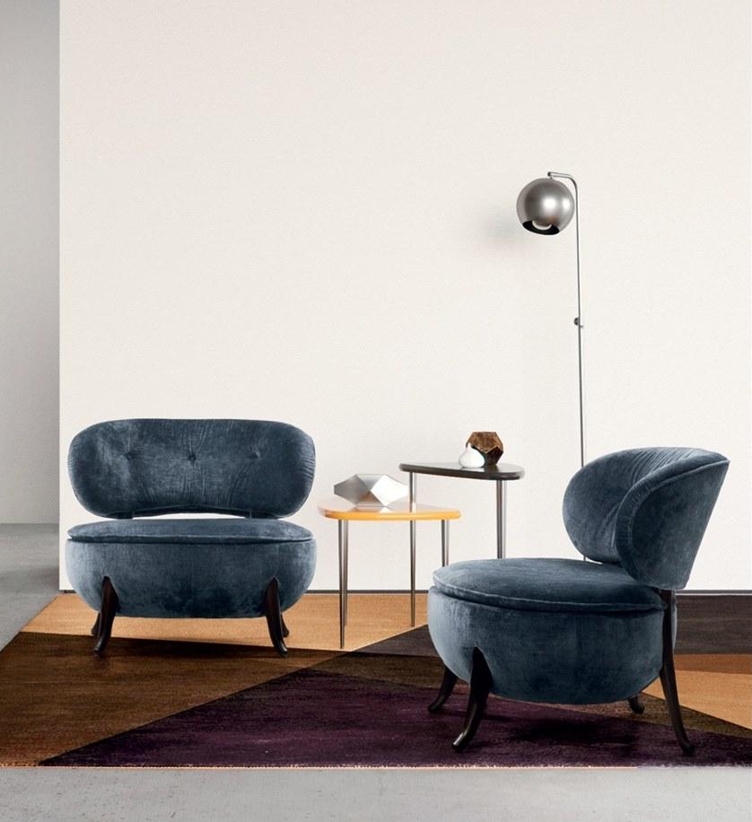 Bodema Кресло из тафтингового бархата Oleandra Olr000 - Вид №4