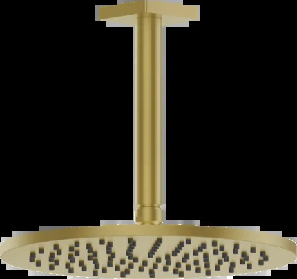 Насадка для душа 59152 716 Gessi Rilievo PVD С ЗОЛОТОЙ ЩЕТКОЙ