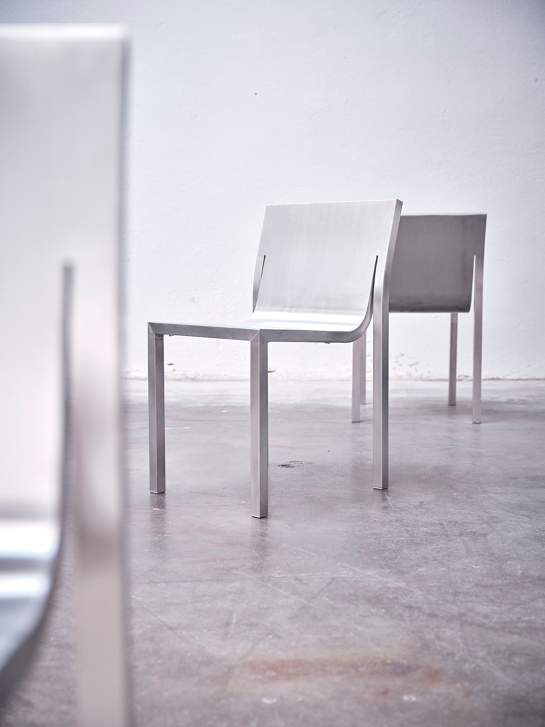 Штабелируемый алюминиевый стул BD Barcelona Stedelijk ARCH-00132726 - Вид №7