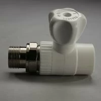 Кран шаровый для радиатора (прям.) 25-3/4 Grise PP-R