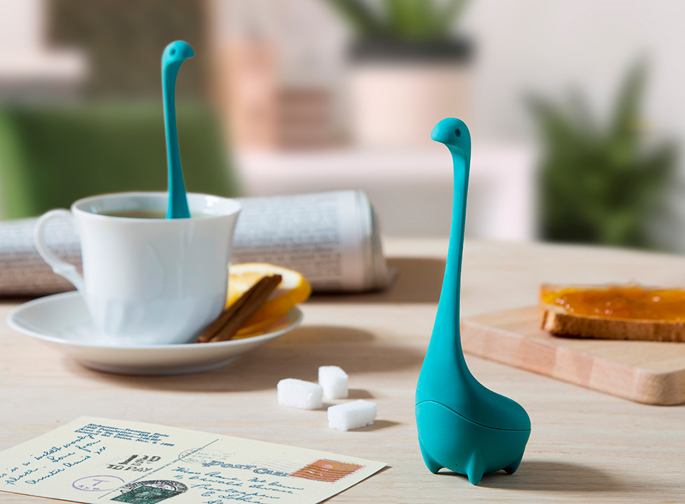 OT843 Ёмкость для заваривания чая baby nessie зелёная OTOTO  - Вид №2