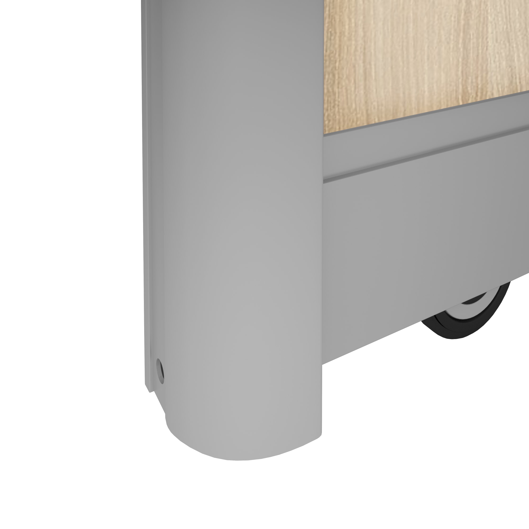 SPACEO Дверь-купе акация светлая 2455x704 мм для шкафа-купе 82041927 STLM-0018262 - Вид №3