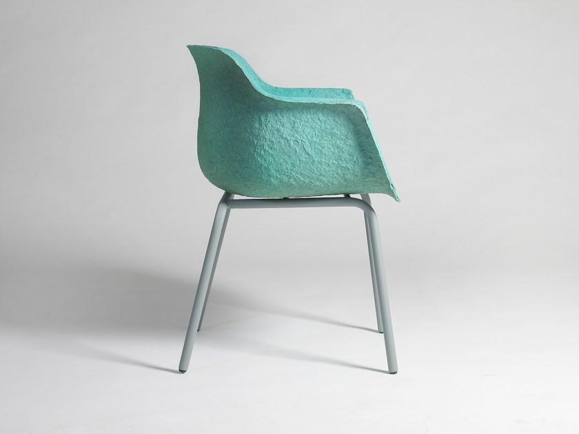 Officine Tamborrino Стул из трубчатой ​​стали и переработанной бумаги sun-id-1403575 - Вид №2