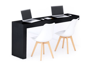 Прямоугольный настенный стол в меламине