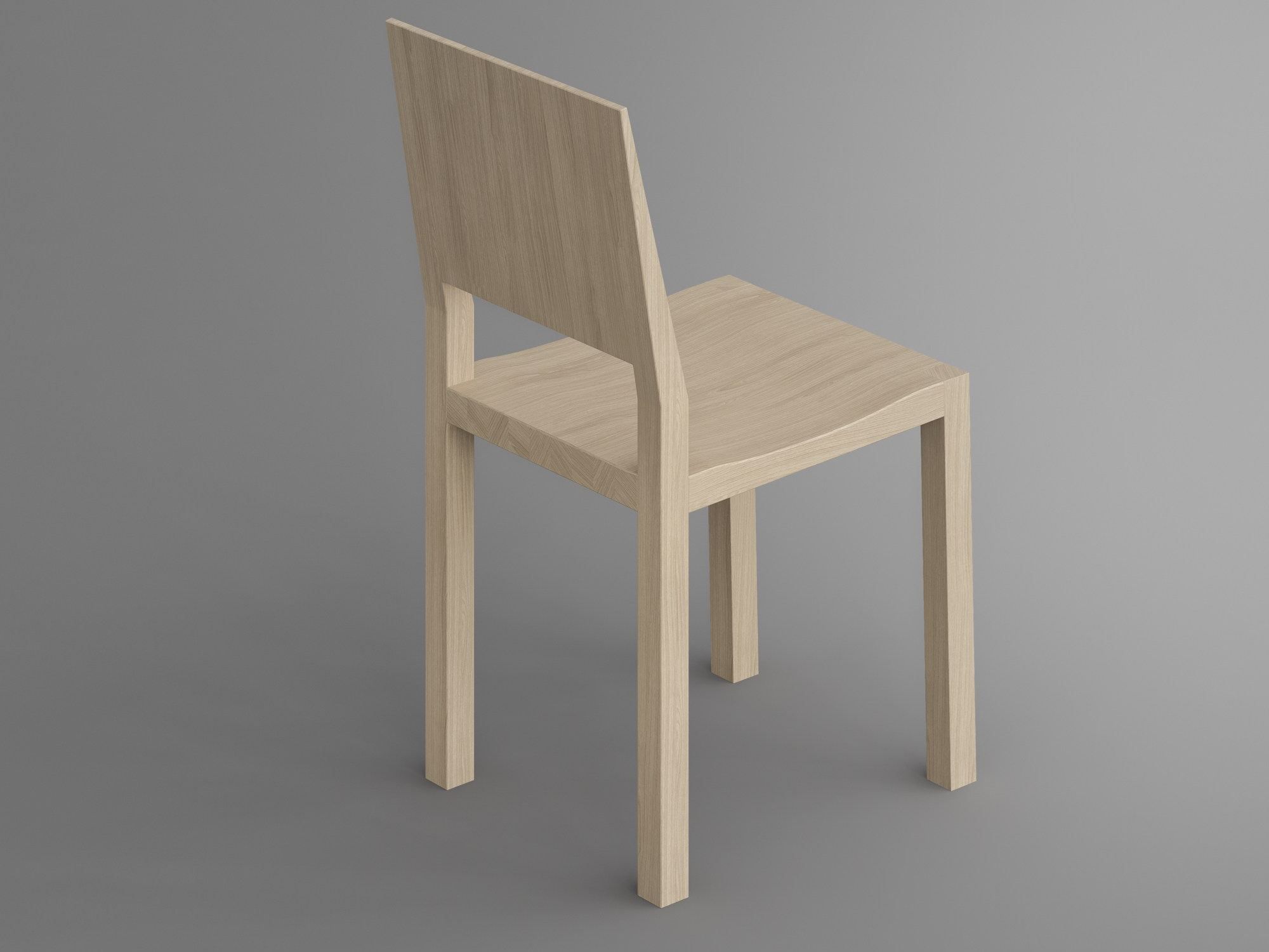 Стул из массива дерева Vitamin Design ARCH-00047261 - Вид №1