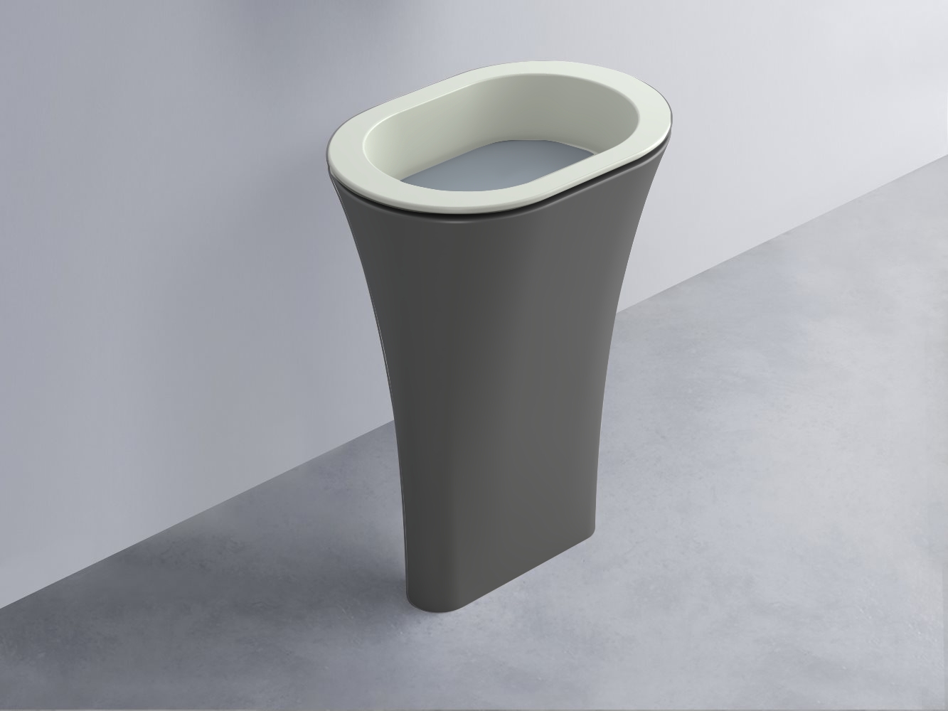 AMLA65-PM+AMPILO-BR+AMCOLO-CM Раковина Amedeo Ovale отдельностоящая cielo Enjoy + Amedeo Ceramica Cielo