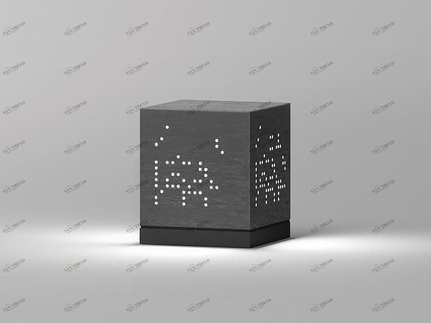 Buzzi & Buzzi Напольный светодиодный торшер из durcoral® sun-id-1445492