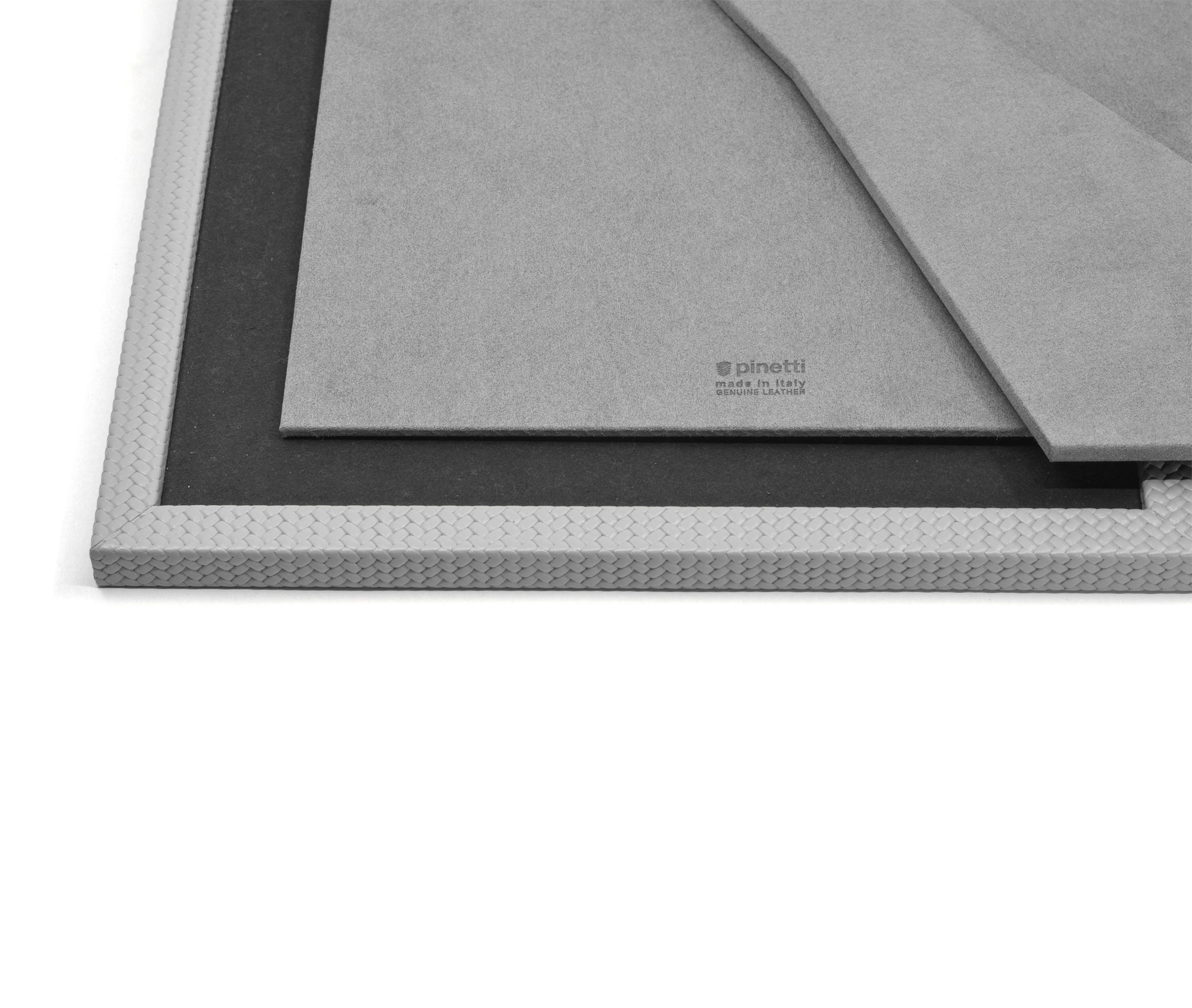 Кожаная фоторамка - 20X25 см / Grained-leather_black Pinetti 00.1771.029.001 - Вид №3