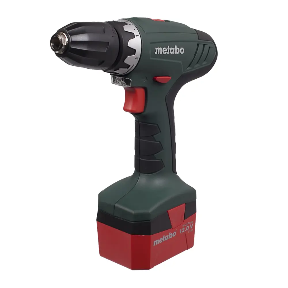 Шуруповерт Metabo BS 12, Ni-Cd 12 В, 1,7 Ач 18119000 STLM-2064178 