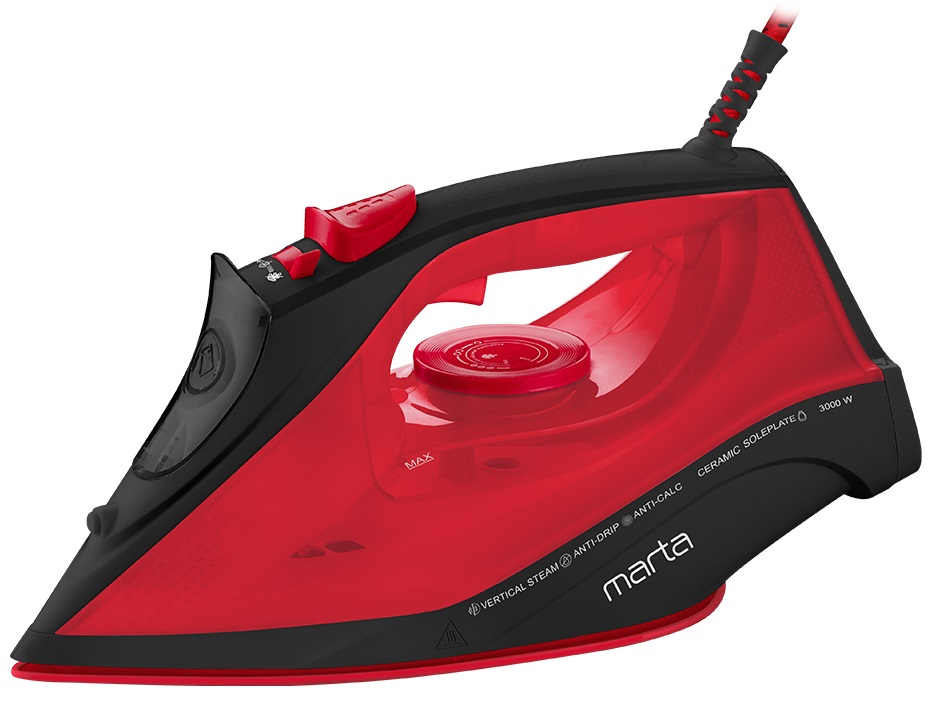 9058697 Утюг MARTA MT-IR1159A красный STDN-0104283