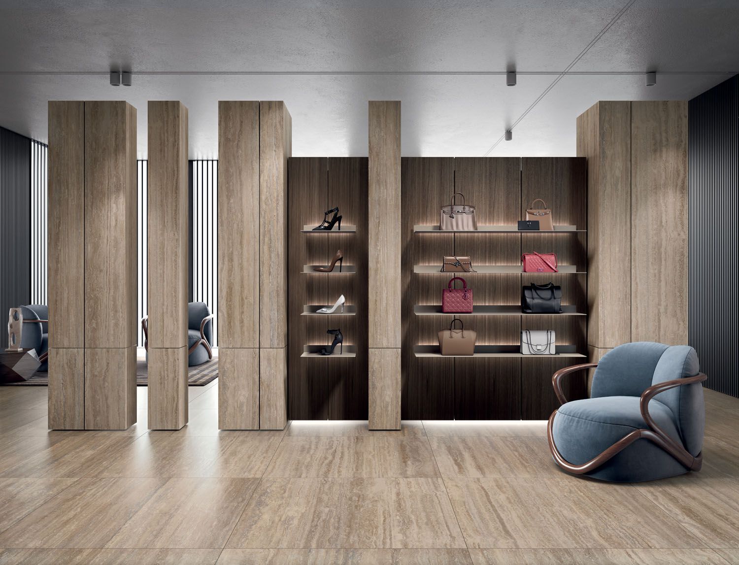 Керамогранит / напольное покрытие из ламинированного керамогранита с мраморным эффектом COTTO D'ESTE Starlight ARCH-00074282