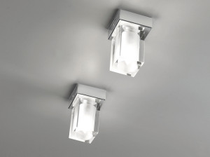 Матовый стеклянный светодиодный потолочный светильник