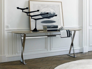 Овальная консоль