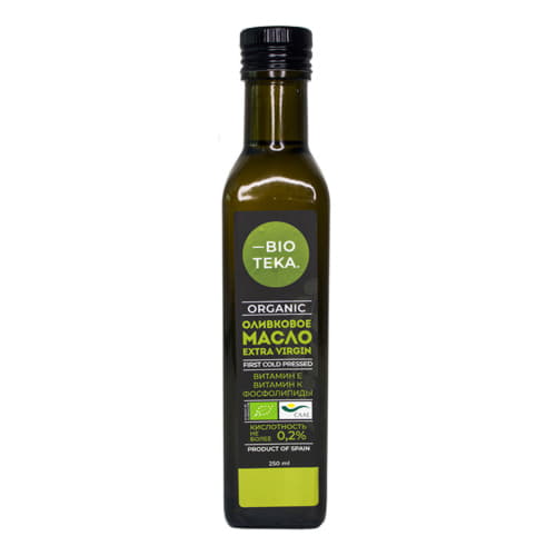 Масло оливковое Extra Virgin Bioteka 250 мл Santreyd 13282 - Вид №1