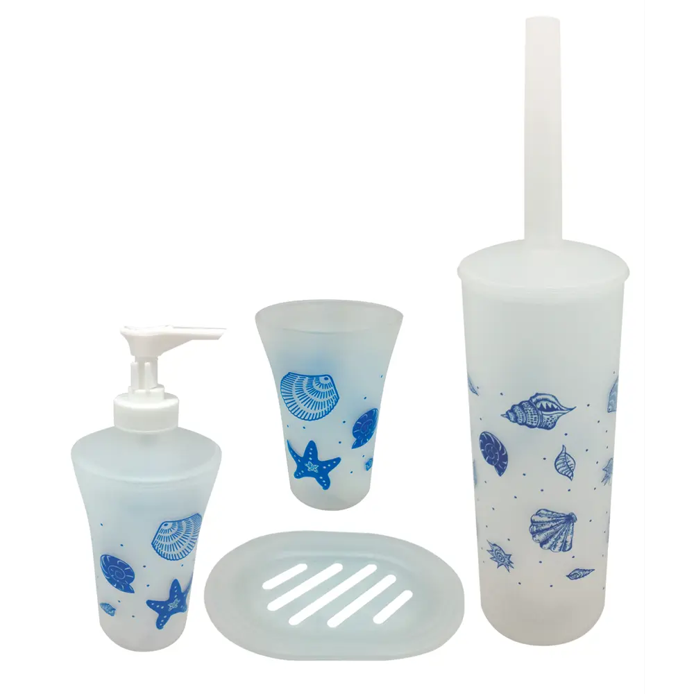 Мыльница настольная Vidage «Океан» пластик цвет белый Ocean STLM-2099382